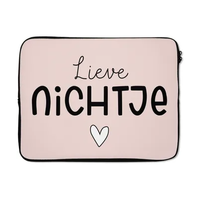 Obrázek produktu pro Pouzdro na notebook 17 palců Přísloví - růžová - pastelová Brašna na notebook