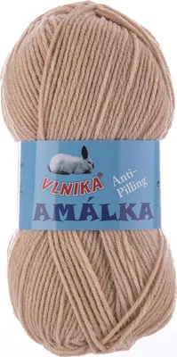 Produktbild von 100g Strickgarn Amalka Strick-Wolle Polyacryl Anti Pilling Effekt Farbwahl