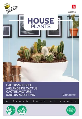 Productafbeelding van Cactusmengsel van verschillende soorten | Cactuszaadmix van Buzzy Seeds
