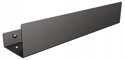 Obrázek produktu pro Andex, polička do sprchy, nerezová ocel, 40 cm, matná černá