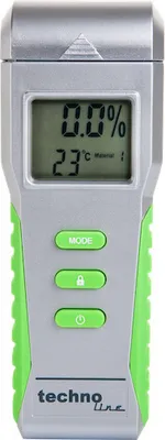 Immagine prodotto di WZ 1300 - Misuratore di umidità con funzione di blocco e misurazione della temperatura, per diversi materiali