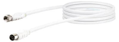 Obrázok produktu pre Schwaiger KVCKHQ191 532, 1,5 m, F, IEC, Biela
