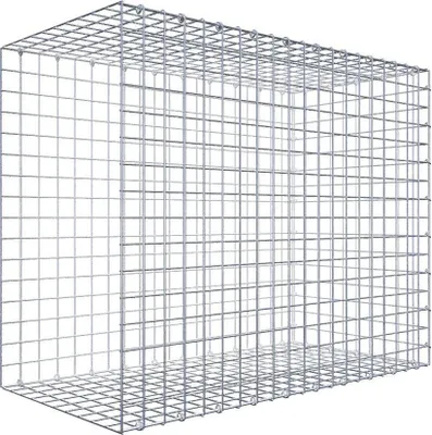Produktbild von Anbaugabione Typ 2 100 cm x 80 cm x 50 cm (L x H x T), Maschenweite 5 cm x 5 cm, C-Ring
