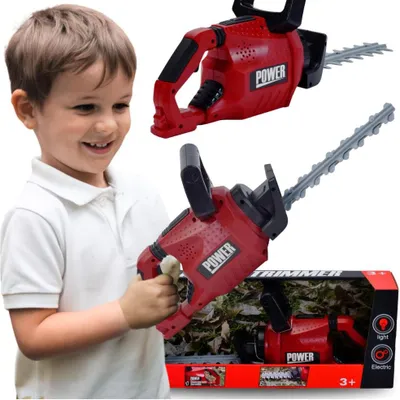 Immagine prodotto di Lolex | Tagliasiepi interattivo - Colorato - Con luci e suoni - Per bambini - A batteria