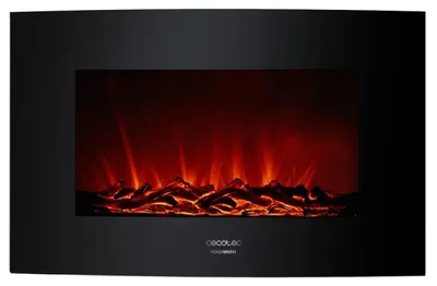 Image de CECOTEC 05367 - Cheminée électrique décorative Ready Warm 3500 Curved Flames