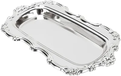 Productafbeelding van Vintage metalen sieradentray, decoratief serveerblad en sieradenopberger