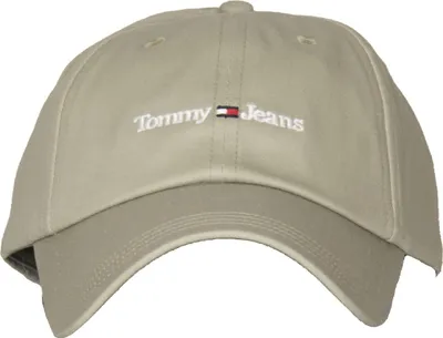 Immagine prodotto di Cappello TOMMY HILFIGER JEANS cappellino con visiera regolabile sul dietro articolo AM0AM09575 tjm sport cap, UNICA - ONE SIZE, Cotone 100%