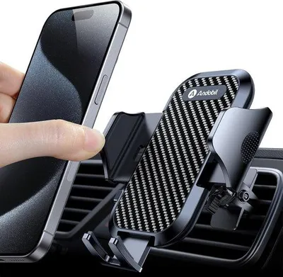 Produktbild von Drehbare Autohalterung 360° für Smartphone schwarz