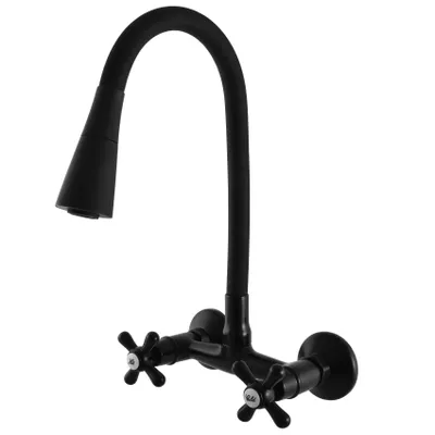 Produktbild von copy of Wand-Spültischarmatur MORAVA RETRO schwenkbar Messing RAV SLEZAK