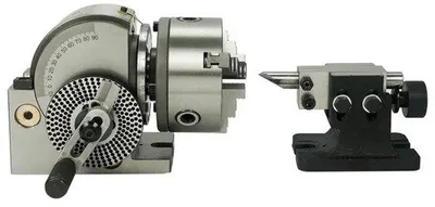 Produktbild von Drehbank-Teilkopf - BS-5 - 125 mm, 3-Backenfutter - Metall - Präzisions-CNC-Frästopf