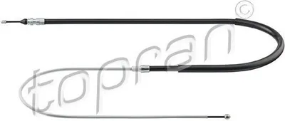 Produktbild von TOPRAN Handbremsseil 502 757 hinten links hinten rechts für BMW 2 Cabrio (F23)