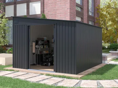Produktbild von Metall Gerätehaus Modell Avant 8,96 m²