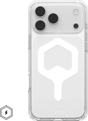 Obrázok produktu pre Urban Armor Gear Plyo, Ochranný obal, Apple, iPhone 17 Pro Max, 17,5 cm (6.9"), Priehľadná, Biela