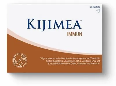 Produktbild von Kijimea Immun Pulver zur Unterstützung eines gesunden Immunsystems, 28 St. Beutel
