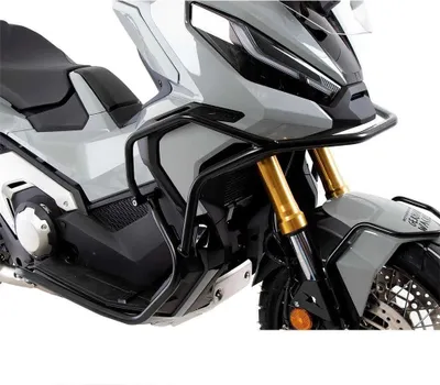 Produktbild von Hepco Becker Honda X-adv 750 21 5039531 00 01 Oberer Rohrförmiger Motorschutz Schwarz  Schwarz One Size