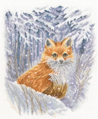 Produktbild von RTO Kreuzstich Set "Begegnen", Zählmuster, 23,5x28,5cm