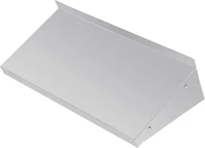 Produktbild von Unyqoos® Edelstahl-Wandregal 60 x 30 cm, robustes, geräuschgedämpftes Regal mit Befestigungsmaterial – Ablage für Küche, Bad & Büro