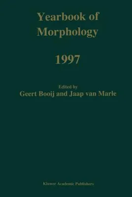 Immagine prodotto di Yearbook of Morphology 1997