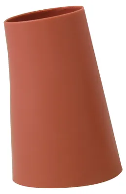Zdjęcie produktu dla Spirella Pojemnik na szczoteczki do zębów Move 8 x 12,5 cm terakota czerwona