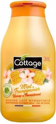 Produktbild von COTTAGE Douche Lait Hydratante Honig & Frangipani Duschgel 250 ml