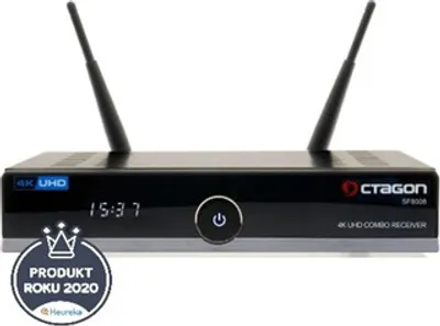 Produktbild von Octagon SF8008 4K HDR UHD H.265 E2 Linux Dual WiFi DVB-S2X & T2C Combo Kabel DVB-T2 i odbiornik satelitarny