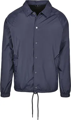 Immagine prodotto di Build Your Brand BY128 | Giacca Coach da uomo, nylon, fodera in cotone - Colore: Nero - Taglia: L