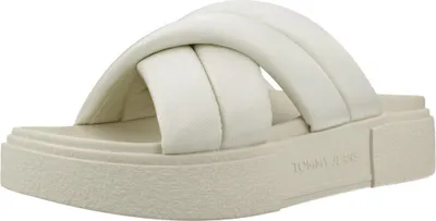 Produktbild von TOMMY JEANS FLATFORM SANDAL Weiß