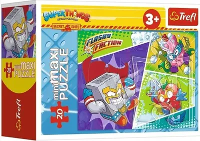 Obrázok produktu pre SUPER ZINGS THINGS MINI MAXI 20 puzzle