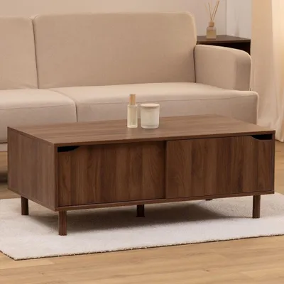 Obrázok produktu pre Eazy Living konferenčný stolík 108 cm Ilda vzhľad dreva