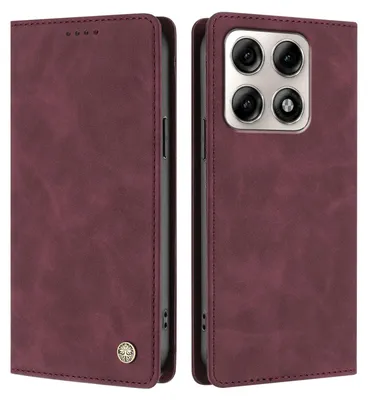 Produktbild von Coverup Classic Klapphülle - Motorola Edge 70 Pro Hülle - Bordeaux