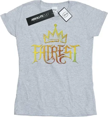 Produktbild von Disney - "The Descendants Fairest Gold" T-Shirt für Damen BI48079 (L) (Grau)