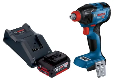 Image de Bosch GDX 18V-210 C Professional Visseuse à chocs sans fil 18 V 210 Nm Brushless + 1x batterie 4,0 Ah + chargeur