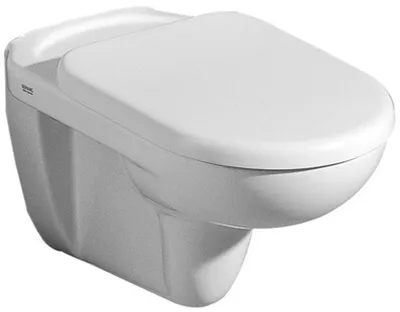 Produktbild von Geberit Mango WC-Sitz, weiß Scharniere verchromt