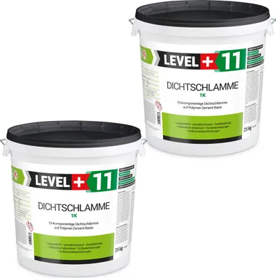 Produktbild von Dichtschlämme 1K Balkon Trockener 50Kg Keller Terrasse Dusche Bad Aussen L+11