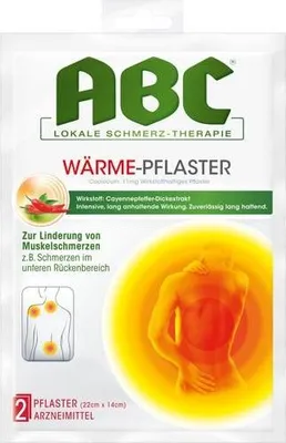 Immagine prodotto di Hansaplast med Abc cerotti termici Capsicum 2 pz