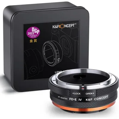 Produktbild von Objektivadapter FD-NEX IV Manueller Fokus für Canon FD/FL Objektive an Sony E-Mount Kameras