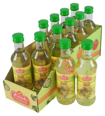 Produktbild von Kunella Gewürztes Rapsöl Dill - 12er Pack (12 Flaschen à 100 ml)