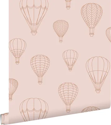 Produktbild von ESTAhome Tapete Luftballons Terrakottarosa 50 x 900 cm