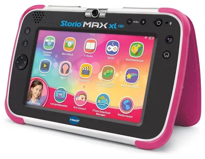 Produktbild von VTech MAX XL 2.0, 8 GB, MicroSD (TransFlash), 32 GB, 17,8 cm (7"), 1024 x 600 Pixel, 6 MP