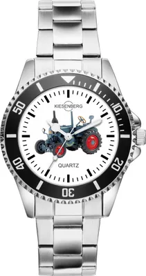 Produktbild von KIESENBERG Herrenuhr Armbanduhr Lanz Bulldog Trecker Traktor Geschenk Fan Artikel Zubehör Fanartikel Analog Quartz Uhr 5001