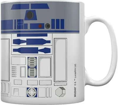 Produktbild von Star Wars - Kaffeebecher PM2182 (Einheitsgröße) (Weiß/Blau/Grau)