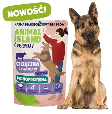 Immagine prodotto di ISOLA DEGLI ANIMALI Everyday Monoprotein Vitello - cibo umido per cani - 300 g