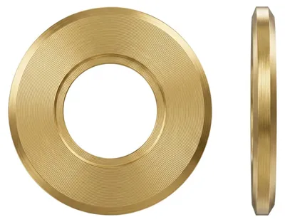 Produktbild von ISO 7090 Flache Scheibe Stahl 1.4571 4mm (4,3x9x0,8) 5 mit Fase Ohne Formfangabe 1000 Stk