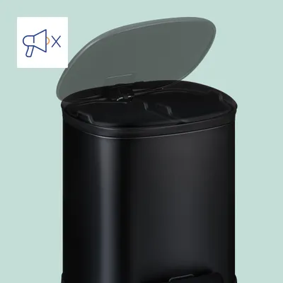 Image de Seau de salle de bain de 5 l avec 2 récipients