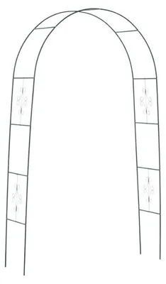 Obrázek produktu pro KIK KX3303 Zahradní kovový oblouk na růže a popínavé rostliny 240 cm, zelený