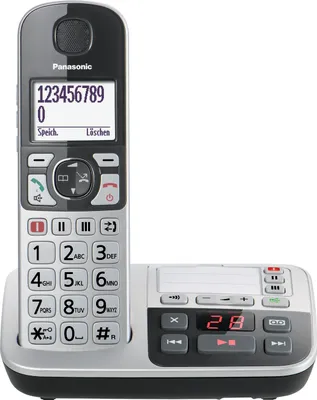 Produktbild von Panasonic KX-TGE520GS silber-schwarz