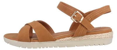 Produktbild von LadyPepp Sandalen in Übergrößen Braun 2TT1061001 Cognac Polyurethangroße Damenschuhe