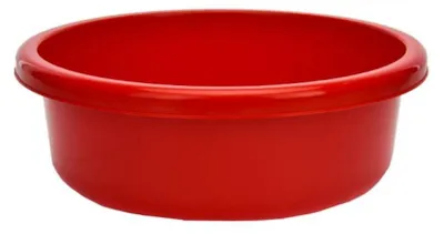 Produktbild von BENTOM Klassische runde Kunststoffschüssel rot 13,5l