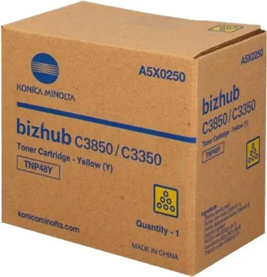 Produktbild von Toner KONICA MINOLTA A95W250  BIZHUB C3351  YELLOW