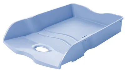Produktbild von HAN 10290-84 Briefablage LOOP - DIN A4/C4, stapelbar, nestbar, stabil, eisblau Pastell